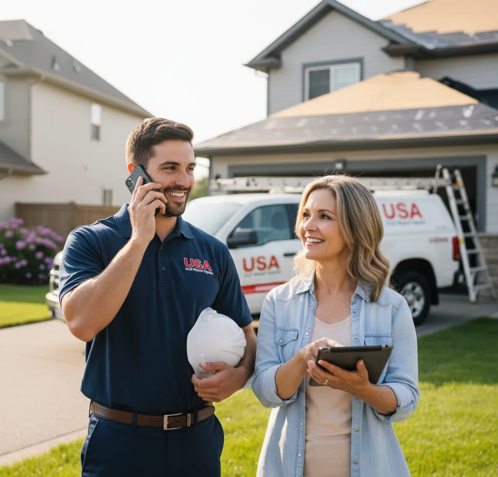 USA Roof Repair Experts customer support in Munford