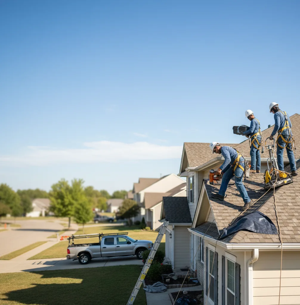 Roof Repair in Munford